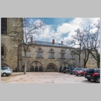 Figeac, la chapelle Notre-Dame-de-Pitié,  l'ancienne salle capitulaire, photo Krzysztof Golik, Wikipedia.JPG